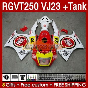 FAIRINGS KIT TANK FÖR SUZUKI RGV250 SAPC VJ23 RGVT250 RGV-250CC 97 98 BODYWORK 161NO.27 RGVT-250 RGV-25.