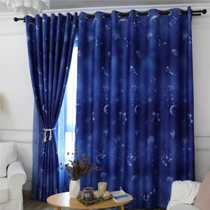 Curtain Kids Blackout Curtains For Bedroom Boys Living Room Window Home Decoration Dream Polyester Durable Kitchen Cafe