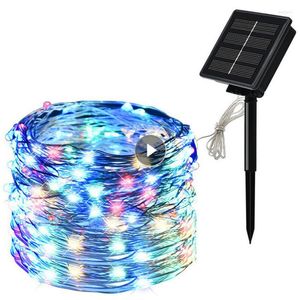 Strings 50/100/200/300 LED Solar Light Outdoor Lamp String Lights For Holiday Christmas Party Waterproof Fairy Garden Garland