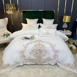 Bedding Sets Flowers Borderyer Bedding Set Luxury Princess Wedding Casamento Bedia