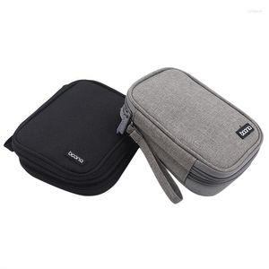 Briefcases Travel External Hard Drive Case Power Bank Storage Carrying Bag For IPhone Adapter Charger Gadgets Cable