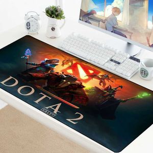 Коврики для мыши Подставки для запястий DOTA 2 Игровой коврик для мыши DOTA XL Большой коврик для мыши Блокирующий край Резиновый ноутбук DOTA2 Компьютерная геймерская клавиатура Коврик для мыши Коврик W221011