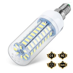 Лампа кукурузная лампа 220V Lampara E14 Bombillas E27 Home Light 5730 SMD световые светильники 24 36 48 56 69 72Leds освещение