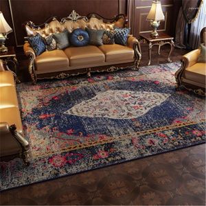 Tapetes de luxo de luxo grande tapete maroc tappeti carpete verde country americano países retrô tapetes de café tapetes de piso de mesa de café