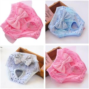 Dog Apparel Menstrual Pants Pet Sanitary Physiological Diaper Washable Female Shorts Panties Underwear Accessories