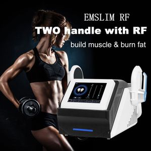 Hiemt Slimming Machine Macle Muscle Eletromagnetic Estimulador Emslim Moldação do corpo 2 lida RF Alta intensidade focada em EMS para perda de gordura queima de gordura