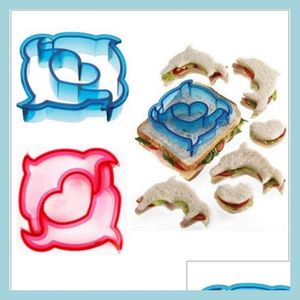 Other Kitchen Tools Lunch Diy Sandwiches Cutter Mod Food Cutting Die Bread Biscuits Mold Children Baking Tools Drop Delivery 2022 Hom Dhgfm