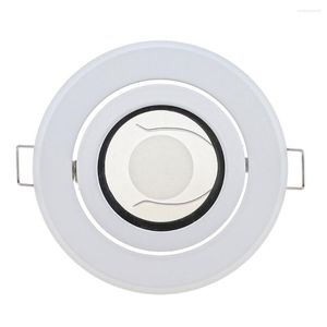 Frost White Led Ceiling GU5.3/MR16/GU10 Halogen Bulb Holder Light Frame