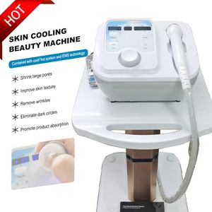 Portable Home Beauty Instrument Cold Cryotherapy Cool Electration Micro-Current Face Lifting Machine Cory Anti Puffiness Skin Drawing Beauty Device