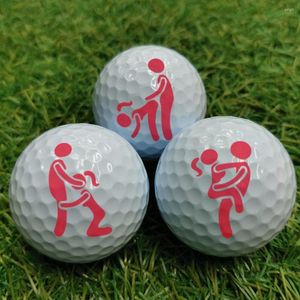 Тренировочный гольф СПИД 1PC Смешное взрослое юмор сигнал шарикового шарика