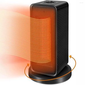 Justerbar termostat Portable Space Heater Electric PTC Fan Fast Heating Up Overhetting Protection Home Office Desktop