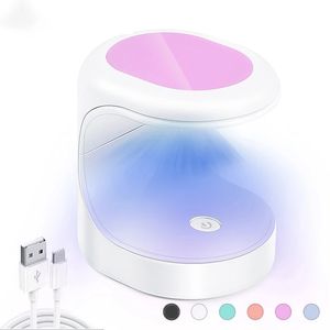 Nail Drying Lamp 16W UV Lights Mini led Portable Nail Dryer With USB Cable Gel Polish Gift Home Travel Use