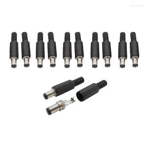 Lighting Accessories DC 5.5mm X 2.5mm Power Jack Plug Male Female Connectors DIY Electric Mount Wire Charge Socket 5.5 Adapters