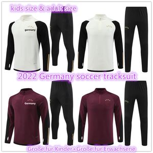 2022 Alemanha Soccer Jersey Adult Tracksuit Kroos Gnabry Werner Draxler Reus Muller Football Shirt