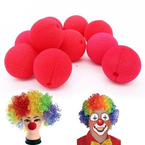 Party Fun Red Nose Foam Circus Clown Nose Comic Supplies Halloween Accessories Costume Magic Dress SN4215