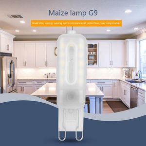10 unidades lâmpada LED G9 5W branco frio 6000K 220V substitui lâmpadas halógenas não reguláveis