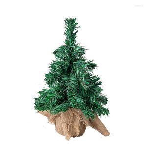 Dekoracje świąteczne sztuczne dekoracje na pulpicie drzew zielone gołe mini ozdoby miniaturowe festiwal wystroju domu