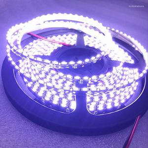 Strips 50m Side Emitting LED Strip Light Cold White 10000K Purple SMD335 8mm PC 120led/m For Storefront Sign Windows