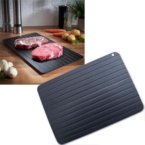 Meat Poultry Tools 1pcs Fast Defrost Tray Fast Thaw Frozen Food Meat Fruit Quick Defrosting Plate Board Defrost Tray Thaw Master Kitchen Gadgets 221010
