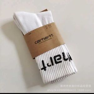 Carthart Handtuchsocken für Herren und Damen, modisch, amerikanische Marke Carhart, Stickerei, mittlere Tube, Tide Bottom, Skateboard, Basketball, Arbeit, 622ss 536