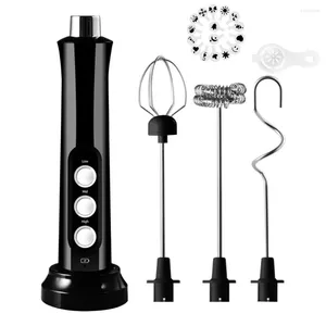 Blender Electric Foamer Mixer Whisk Beater Stirrer 3-Speeds Coffee Milk Drink Frother USB Rechargeable Handheld Food