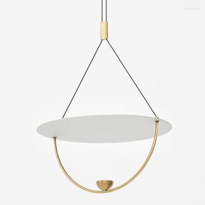Pendant Lamps Art Soft Decoration Living Room Study Fashion Led Exhibition Hall Coffee Clothing Store Swing Chandelier