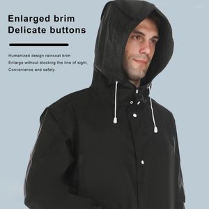 Men's Jackets Unisex Poncho Adults Long Raincoat Thickening Enlarged Brim Flexibility Rainwear Waterproof