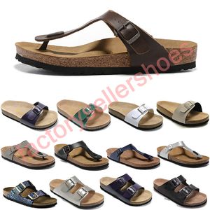 2023 Slipper Flip Flops Plaj Sandalları Sıradan Slaytlar Ayakkabı Düz ​​İzleyiciler Eğitmenler Yeni Yaz Cork Kadınlar Karışık Renk Moda Lüks Tasarımcı Eur 35-46