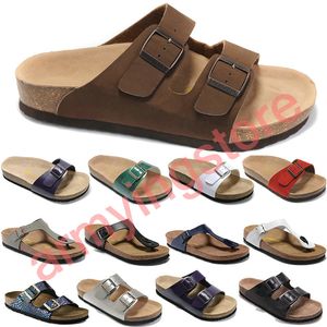 Hot Arizona Summer Sandal Cork Slipper Sandals Flip Flops Beach Wholesale Women Mixed Color Casual Slides Shoes Flat Platform sandals Size US 4-12