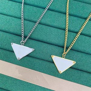 Classic Pendant charm Necklace Sale Necklaces for Man Woman Punk Style Inverted Triangle Charms Chain Luxury Brand Jewelry couple pendant Valentine day gift