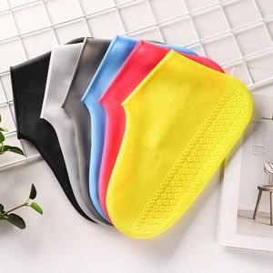 Bandanas Boots Waterproof Shoe Cover Silicone Material Unisex Shoes Protectors Rain For Indoor Outdoor Rainy Days Reusable