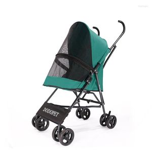 Dog Car Seat Covers Strollers Pet 4 Wheels Travel For Cat Pushchair Trolley Puppy Jogger Folding Carrier Outdoor Supplie