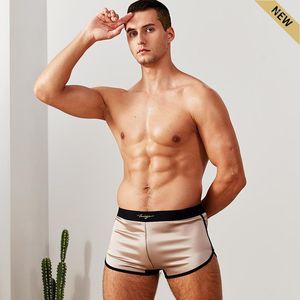 Underpants 52025 Men Mulberry Silk Boxer Luxury Home Shorts Pure Natural Comfortable Underwear Boxers Homewear
