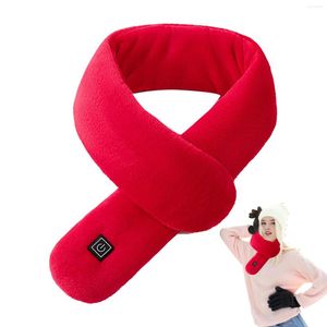 Bandanas Electric Heated Scarf Warm Soft Scarfs Heating Neck Warmer Brace With 3 Levels Cordless