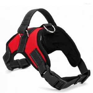 Collari per cani Collare per imbracatura grande Morbido imbottito riflettente K9 Pettorine per cuccioli Gilet per passeggiate Accessori per cani di taglia piccola e media