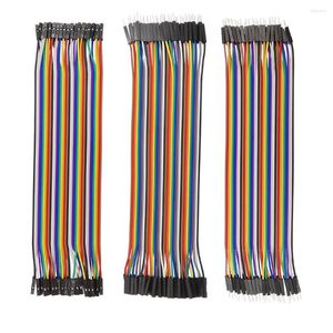 Accessori per l'illuminazione 40 Pin Breadboard Jumper Wire Maschio A Maschio/Maschio Femmina/Femmina Femmina Cavo Linea 10CM 20CM 30CM per Arduino PCB Kit fai da te