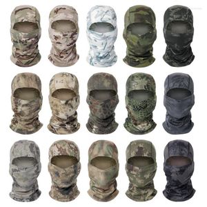 Bandanas Military Tactical Balaclava Full Face Mask Paintball Bandana Army Outdoor Fishing Hunting Camouflage Neck Gaiter