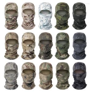 Balaclava tática militar bandana Balaclava completa máscara face máscara de paintball bandana exército de pesca ao ar livre Camuflagem Galda de pescoço de pescoço