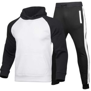 Erkeklerin eşofmanları, jogging sporları takım elbise kış erkekler eşofman uzun kolu rahat cepler artı Velve hoodie g G221011