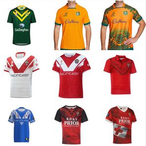 2022 2023 Maglie di Rugby League Coppa del Mondo Samoa Tonga National Team 22 23 Rugby Jersey