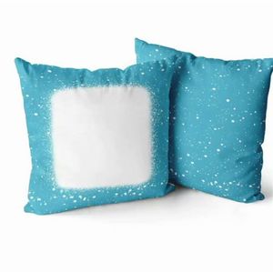 Sublimation Bleached Pillow Case Warm Soft Sofa Cover 40x40 Thermal Transfer Pillowcovers Heat Printing Pillowcases A02