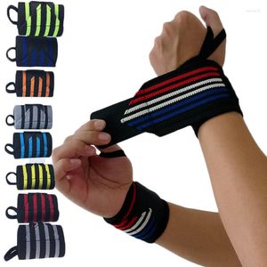 Wrist Support 1 Pair Fitness Weightlifting Wraps Men Crossfit Band Gym Strap Sport Wristband Carpal Tunnel Protector