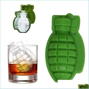 Andra k￶ksmatsalar Ny Home Gadget Kitchen Bar Party Diy Creative Sile Grenade Ice Box Model Drop Delivery 2022 Garden Kitche DHQJ9
