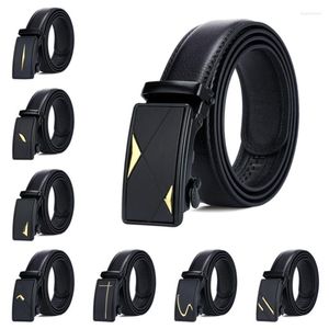 Belts Selling Men's Fashion Business Casual All-match Black Buckle Automatic Belt