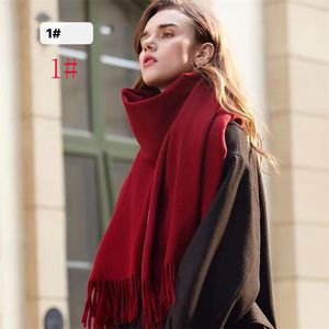 Luksusowy projektant Womnens Wool Scalis Premium marka Projektanci Zimowe szaliki męskie szaliki