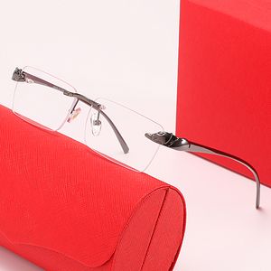 Designer Sun Glasses Designers Solglasögon Mens Frameless Log Ben Slingshot Men trendiga optiska ramar Samma resesemester Lyftsolglas Carti Glasögon