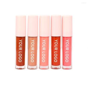 Lip Gloss Makeup Cosmetics Lipgloss Base Private Label Nude Lipstick Vegan Pink Tubes