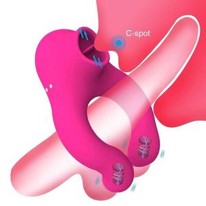 Horoz vibratör klitoris stimülatör erkekler için penis ring masaj masajı dick büyütme emme yalamak klitoral stimülasyon seks oyuncakları yetişkin