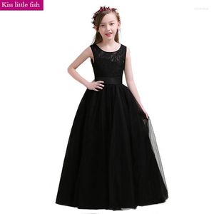 Girl Dresses Black First Communion Party Decorations per ragazze e abiti da sposa