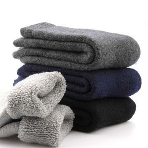 Men's Socks 1 Pair Mens Thicken Thermal Wool Cashmere Casual Winter Warm Socks -Y107 T221011